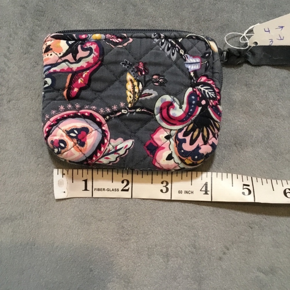 Vera Bradley eyeglass holder and coin pouch paisley floral print - Picture 11 of 16